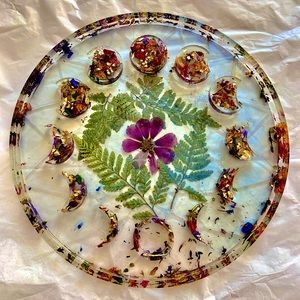 Large Handmade 3D Moon Tray!